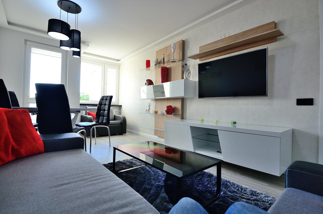 Victus Apartamenty, Apartament Tesla Sopot Kültér fotó