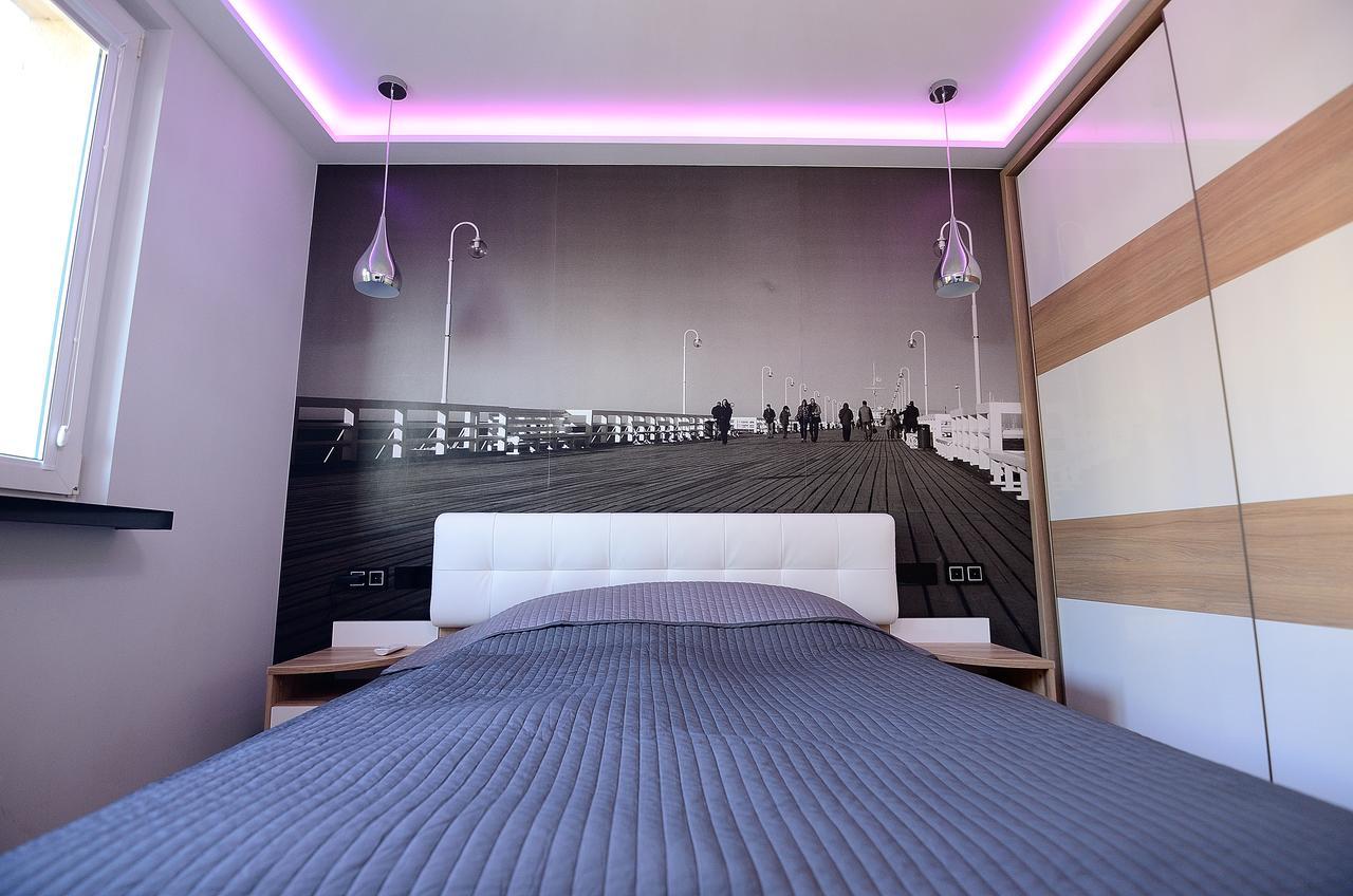 Victus Apartamenty, Apartament Tesla Sopot Kültér fotó